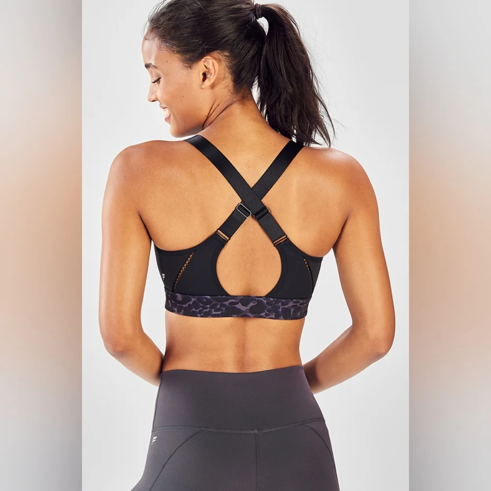 Fabletics‎ Zip front Zoe high support sports bra size XS